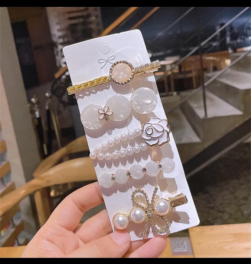 앞머리집게핀 새제품 한판세트