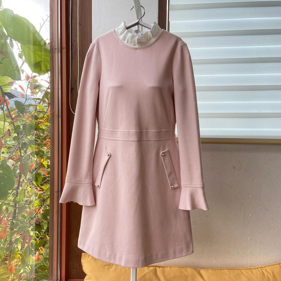 (새상품)오조크 브랜드 미디 기장 가을 원피스