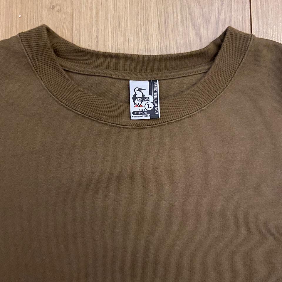 Chums 첨스 캠핑 티셔츠