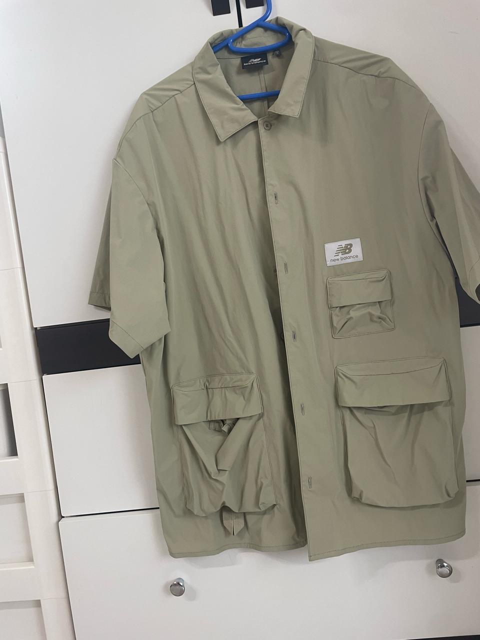 뉴발란스 우븐 포켓 남방