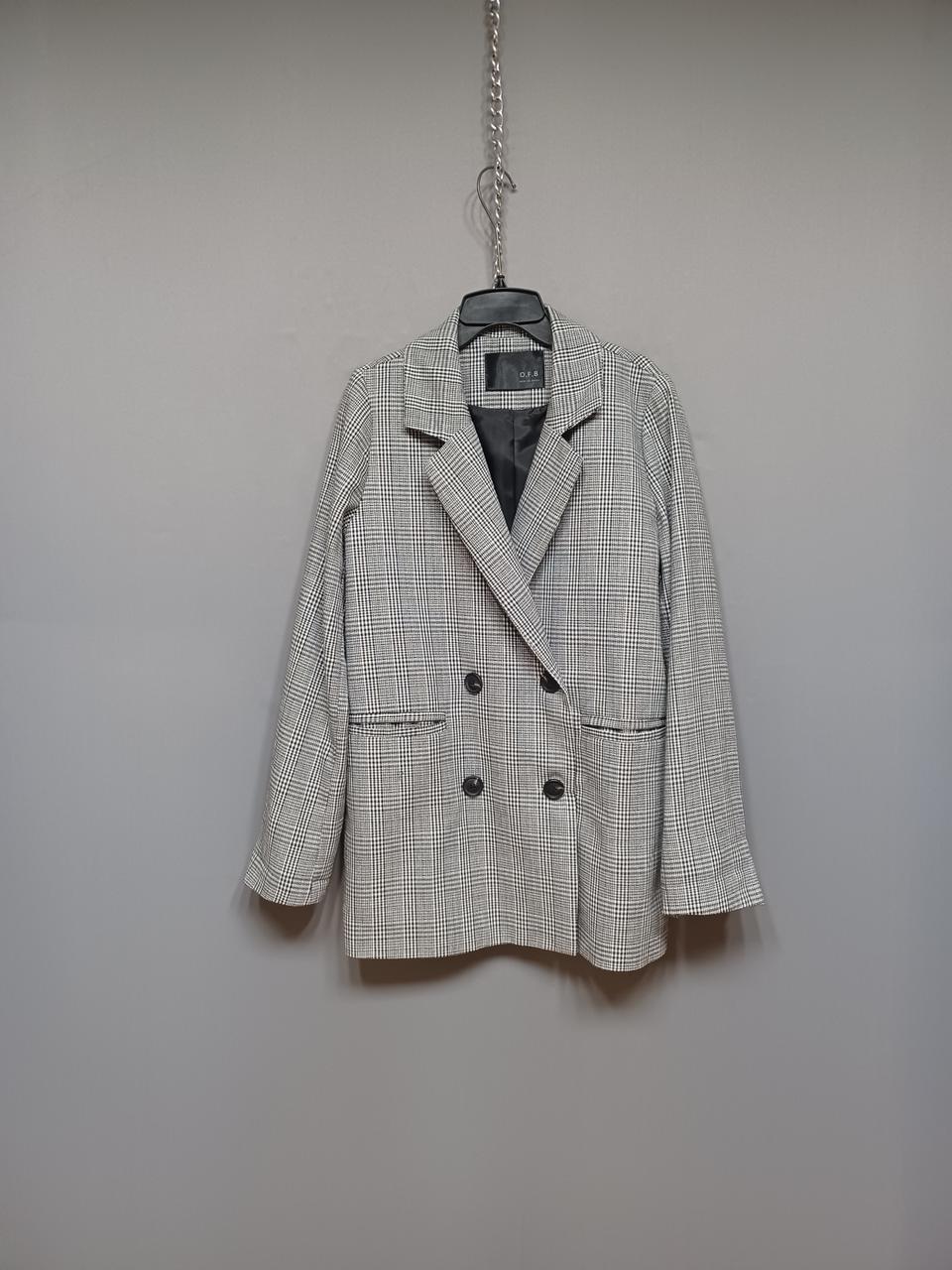 체크 자켓