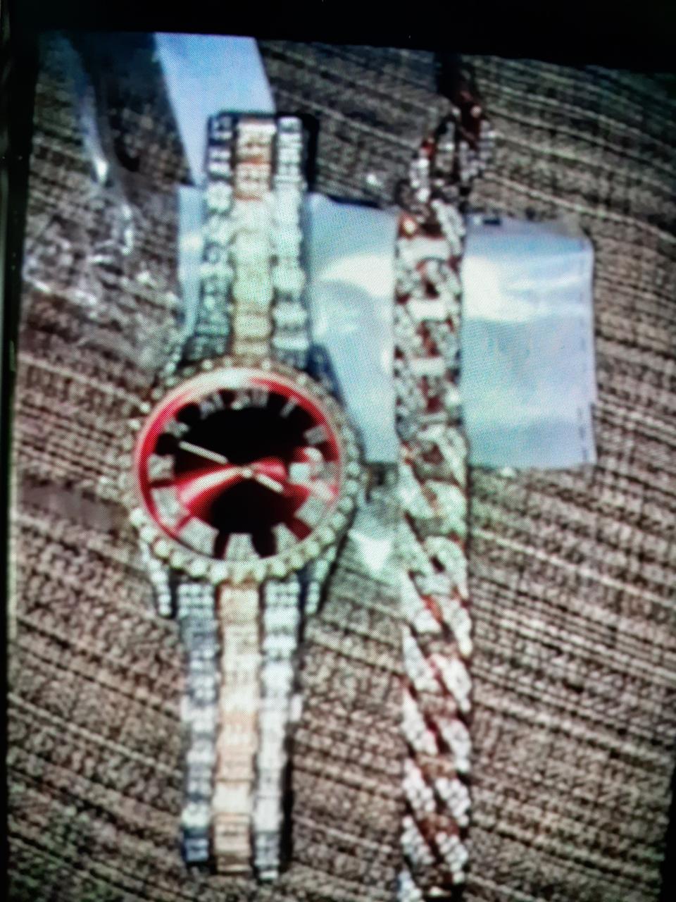 퀄리티 죽이는 레드골드 여성 시계 팔찌 세트 쥬얼리 악세사리