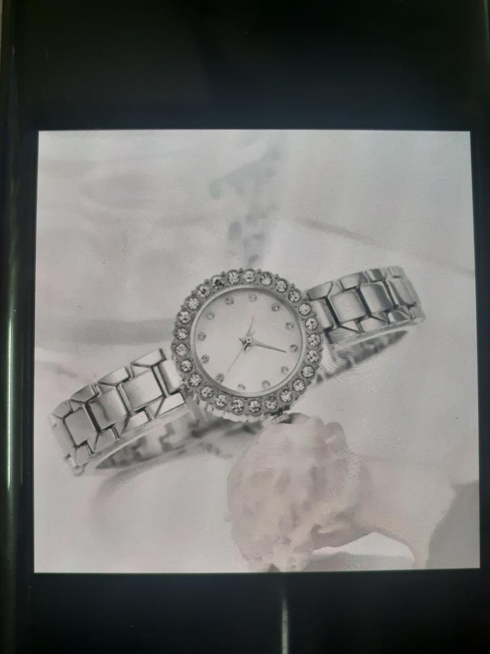 다이아ㅈ실버 6종 세트 여성 시계 팔찌 귀걸이 반지 목걸이 쥬얼리 악세사