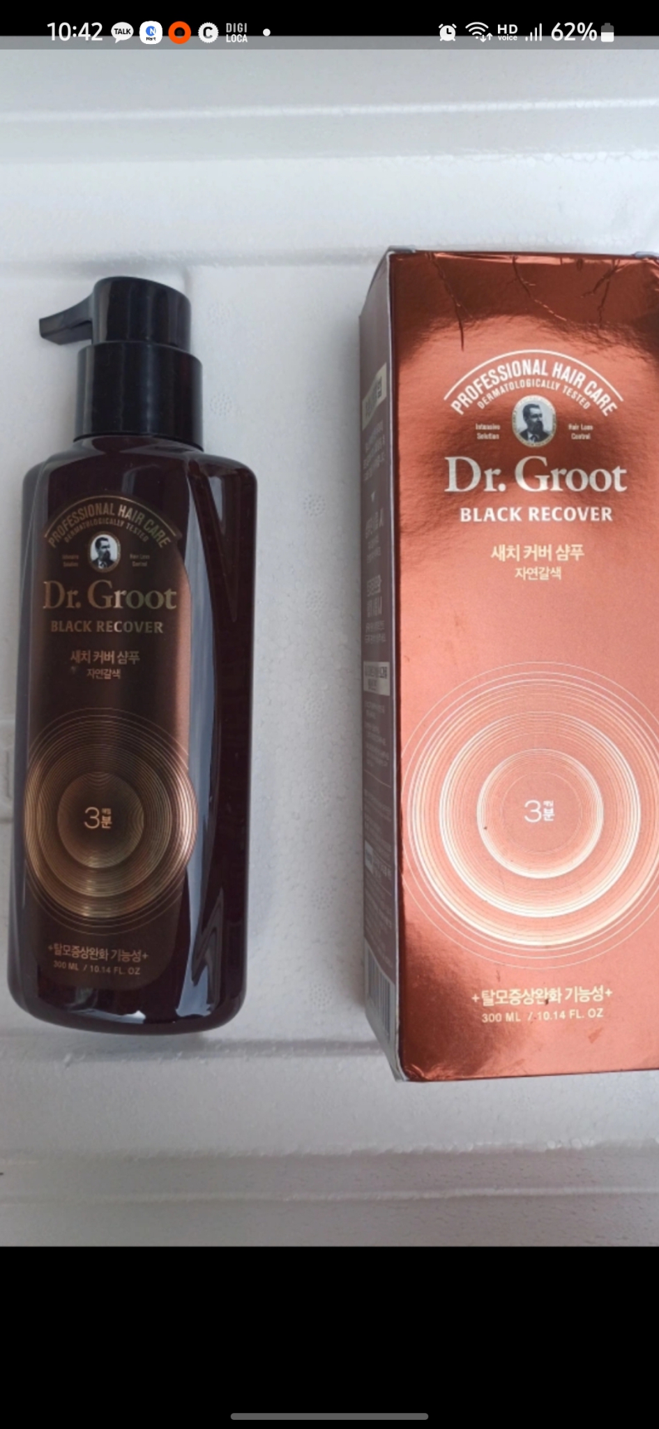닥터자르트  염색샴푸 짙은갈색
