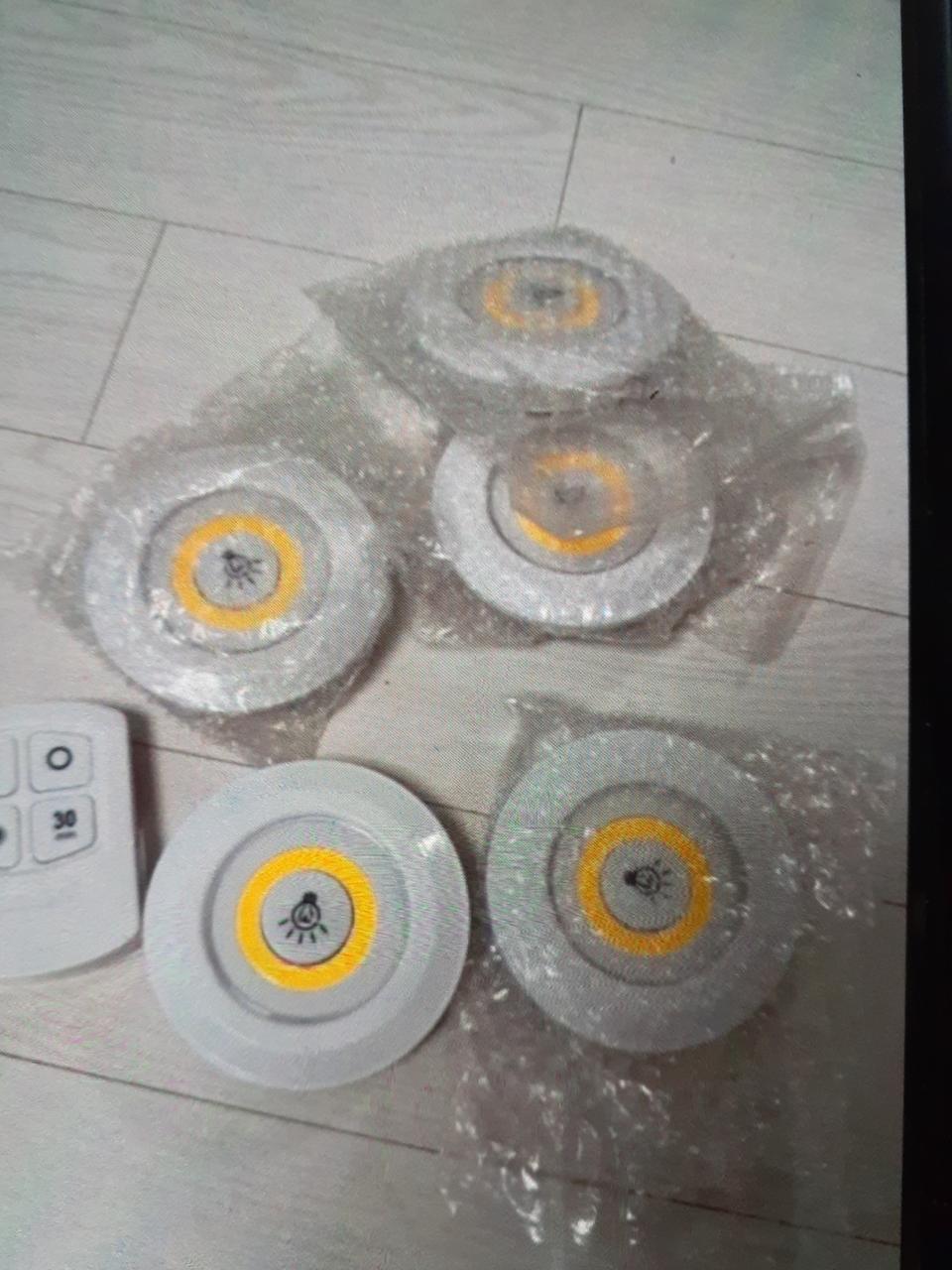 무선리모컨 제어 조명 5p세트 침실 주방 옷장 복도 가구 인테리어조명