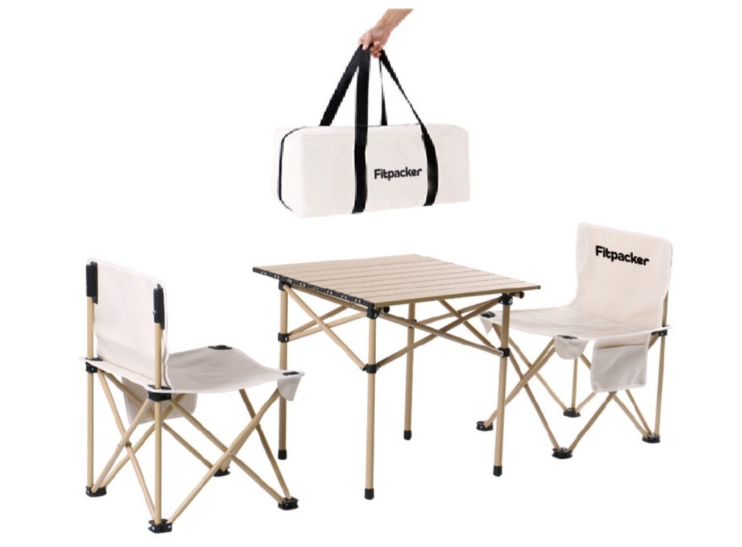 캠핑 테이블의자 2인세트