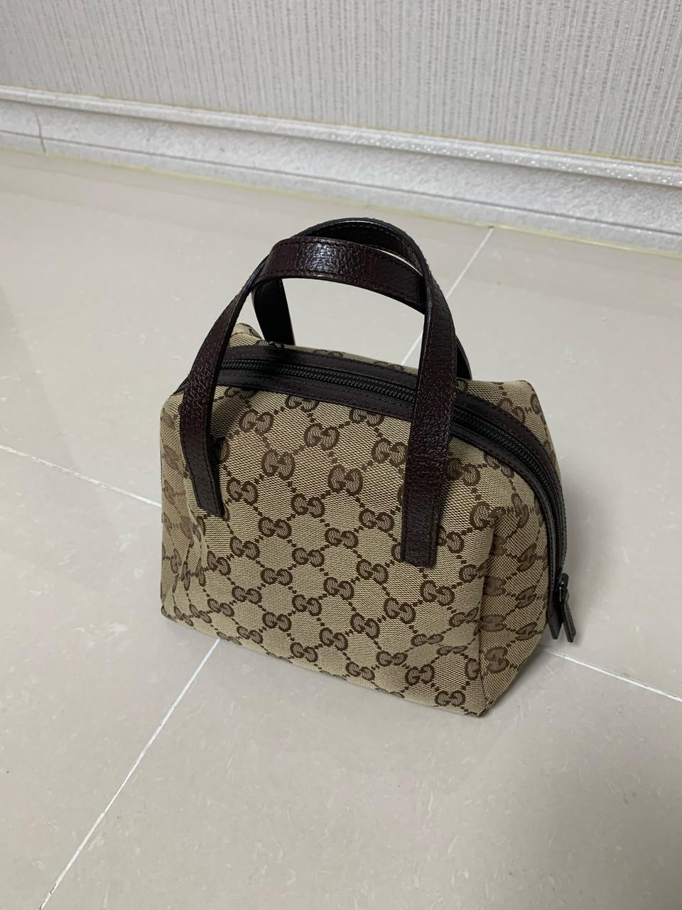 구찌 GG 쁘띠 토트백 124542