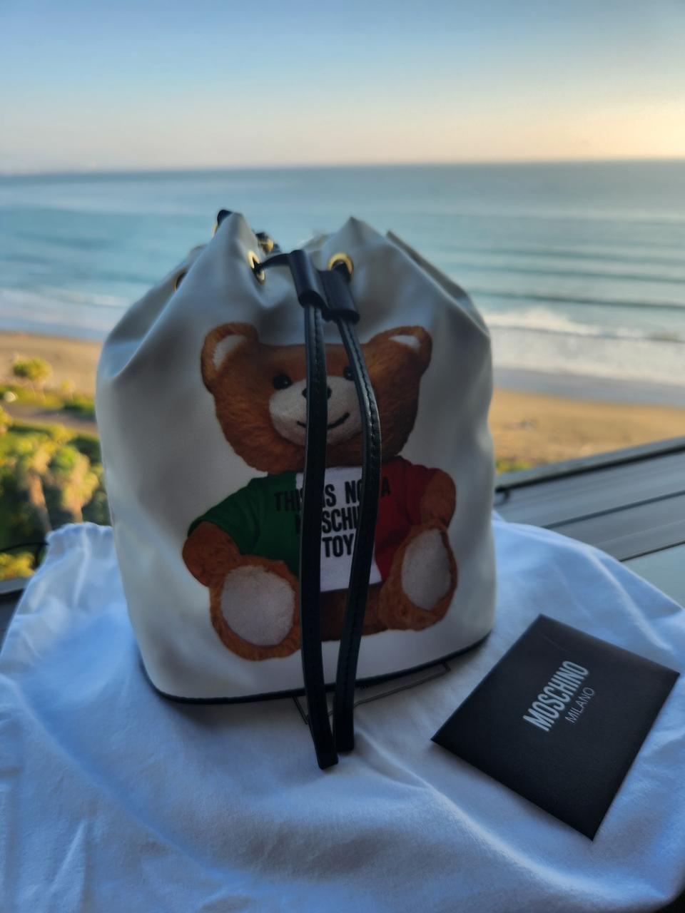 정품 모스키노 복조리 도트&크로스백