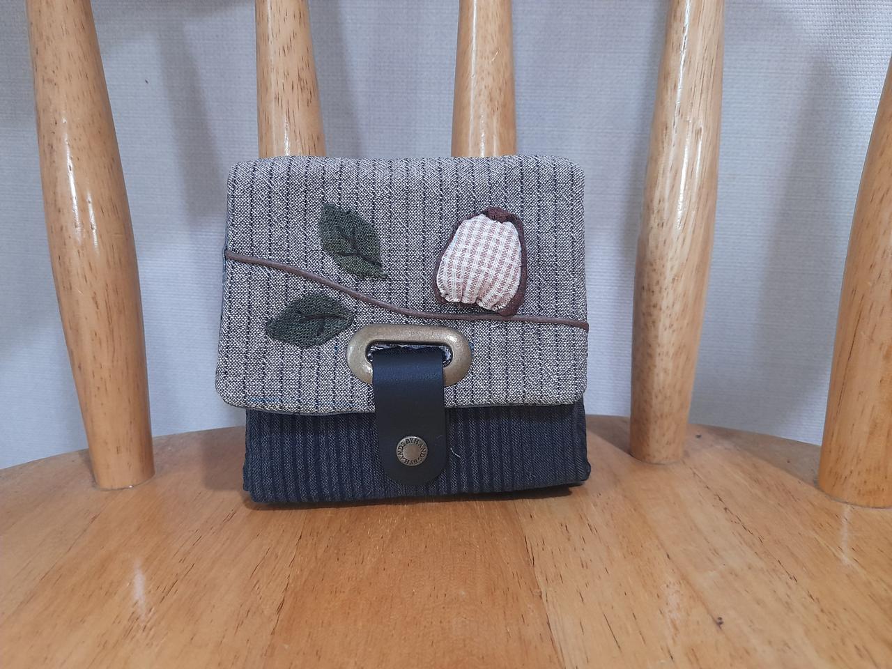 퀼트 부엉이 반지갑