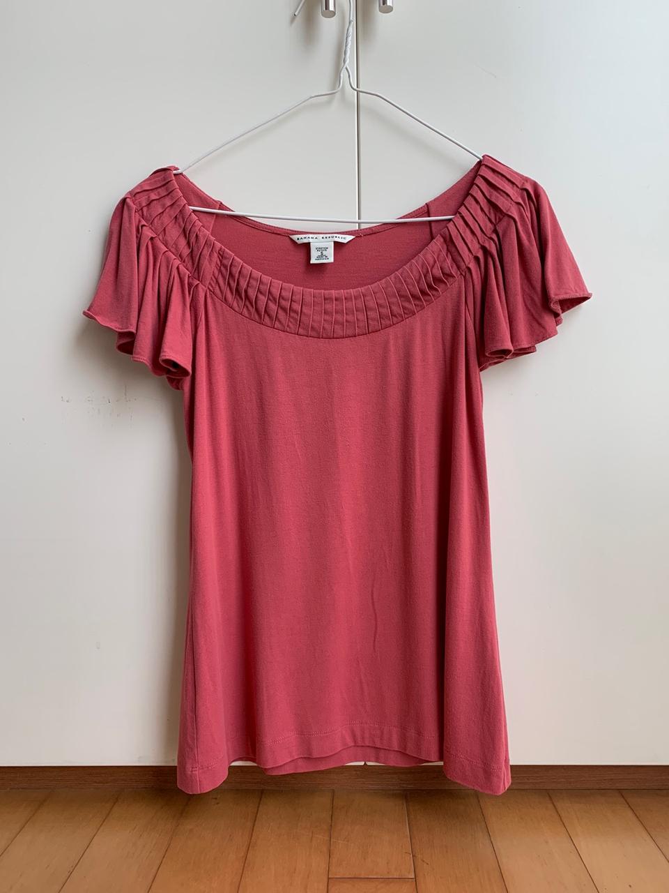 바나나리퍼블릭 레이온 블라우스 티셔츠(85~90)