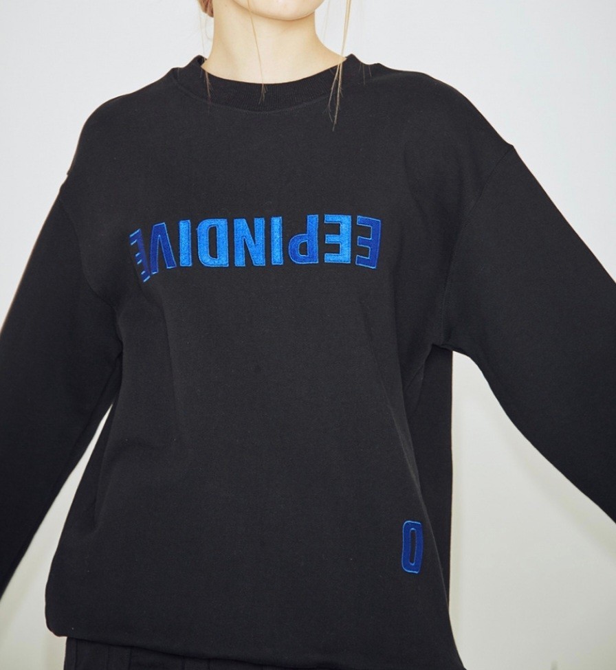 새상품  무신사 딥인다이브 오버핏 맨투맨