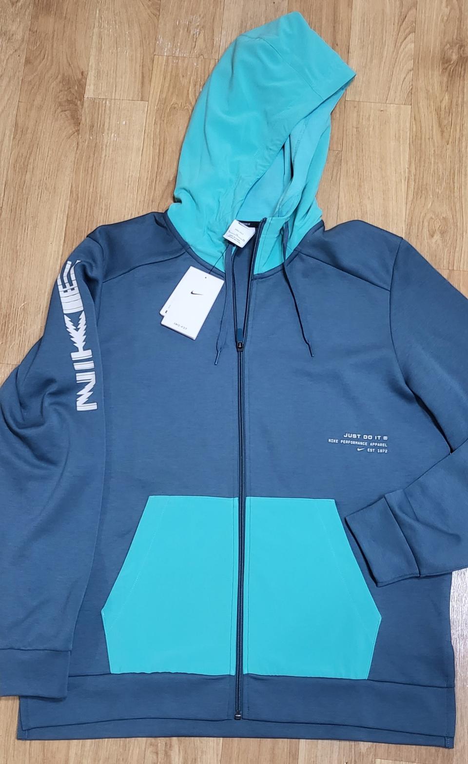 새상품 나이키 후드 집업