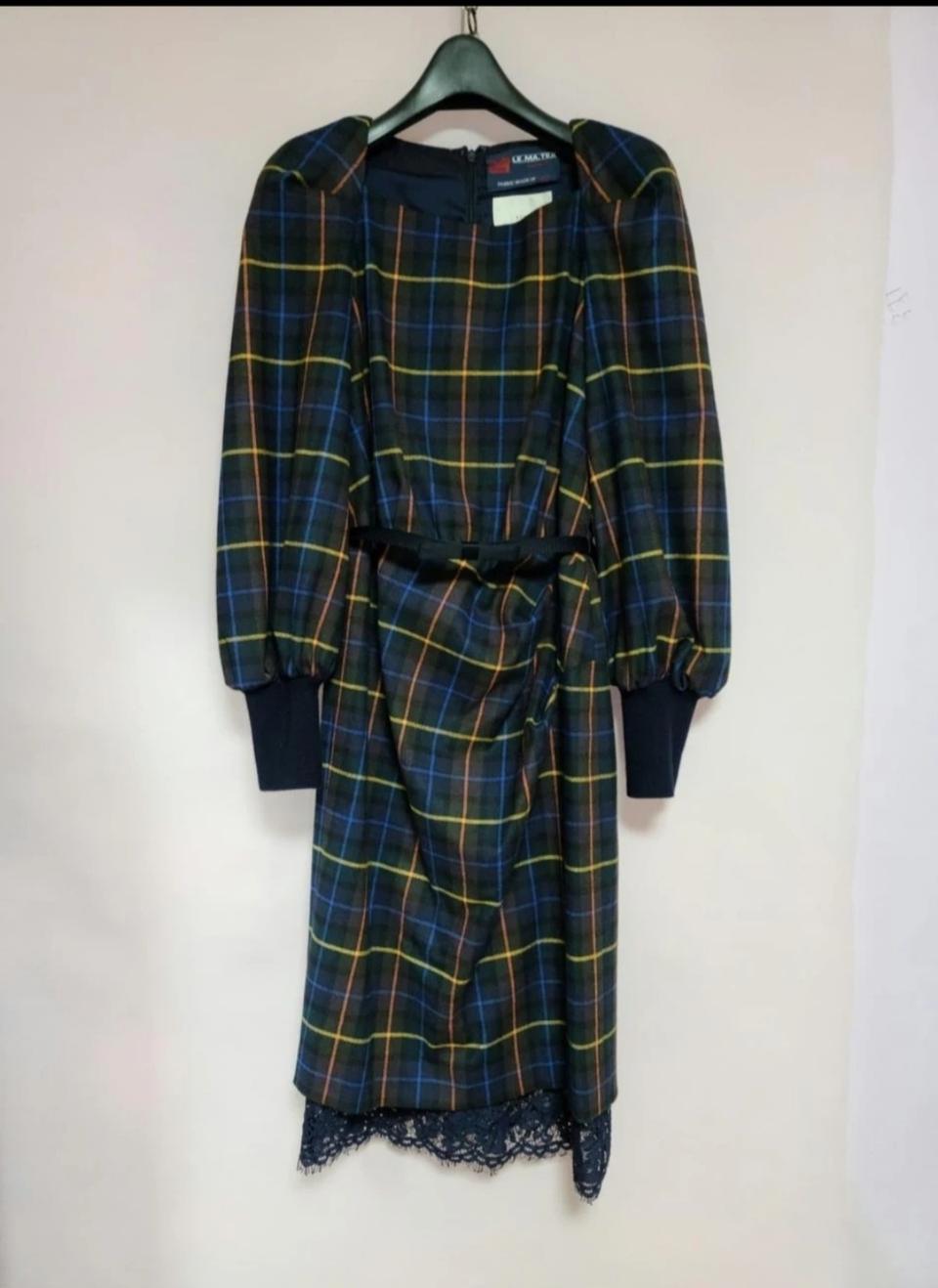 새상품 정품 레니본 셔링 원피스ㅡ55