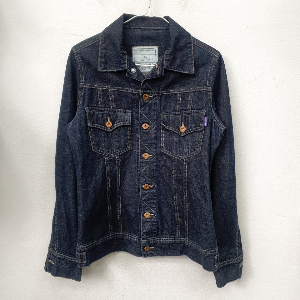 정품 오일릴리 진청자켓 (36/여90)