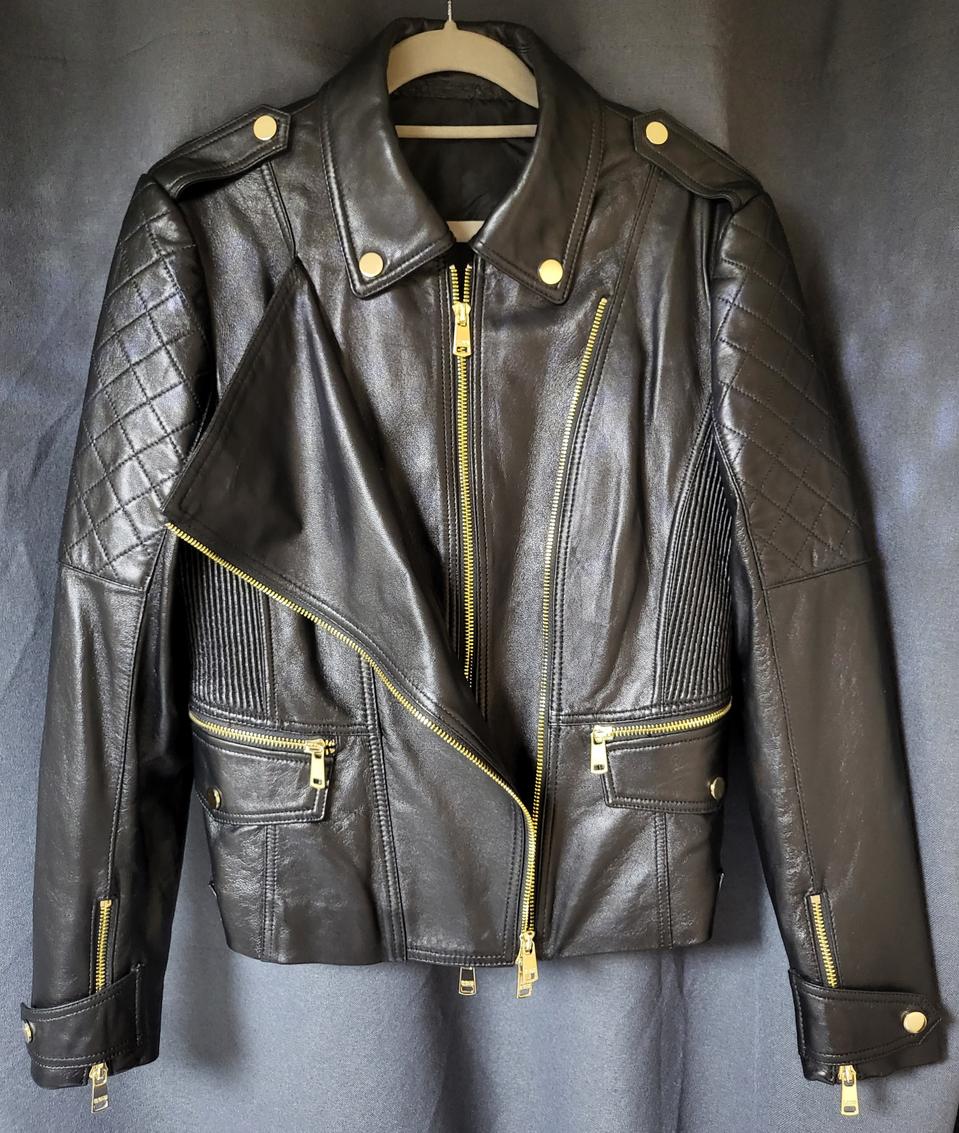양가죽라이더자켓