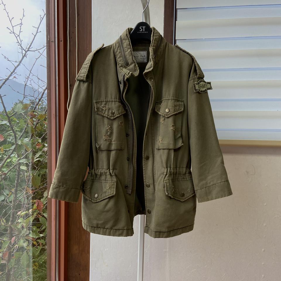 핸드메이드 빈티지 여성 야상 자켓