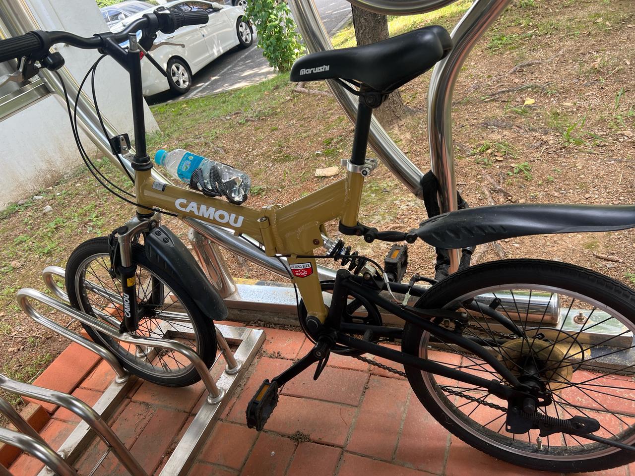 자이크 카모접이식 자전거