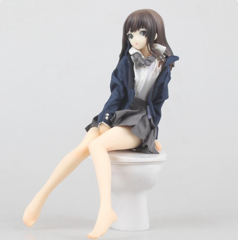 [성인피규어]화장실 미소녀 피규어