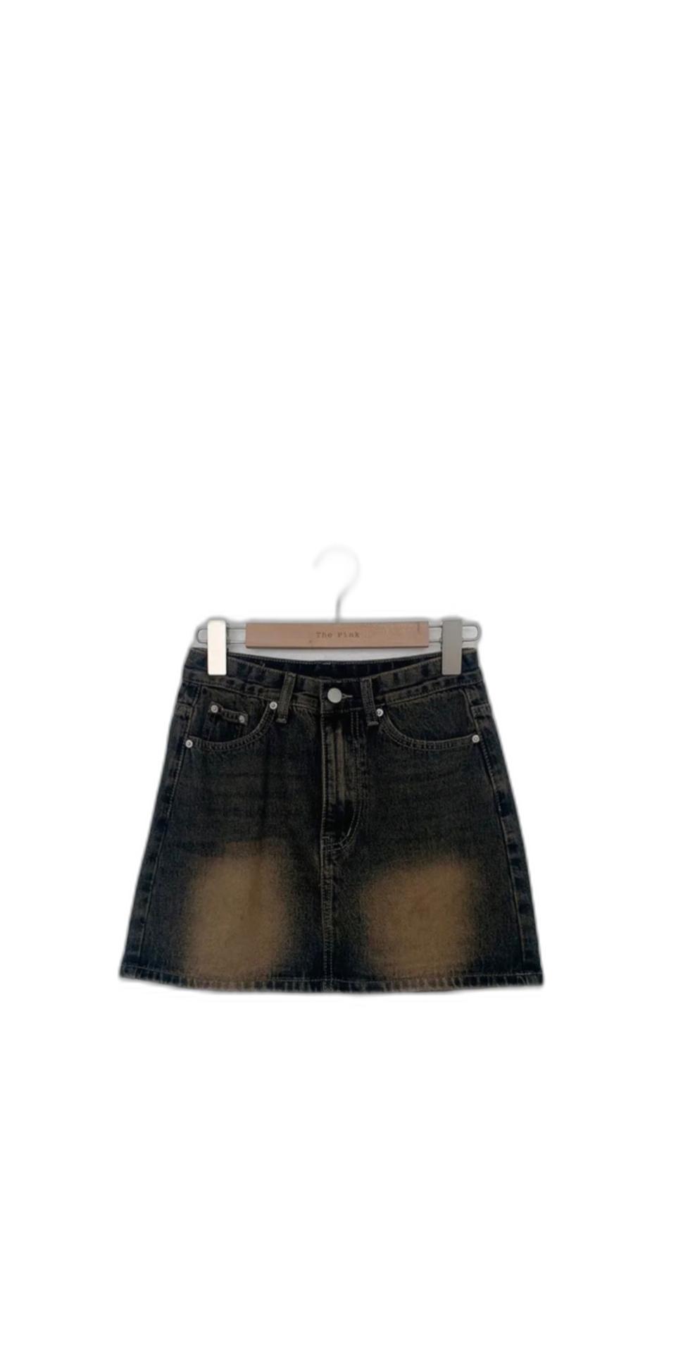 에이블리 흑청스커트