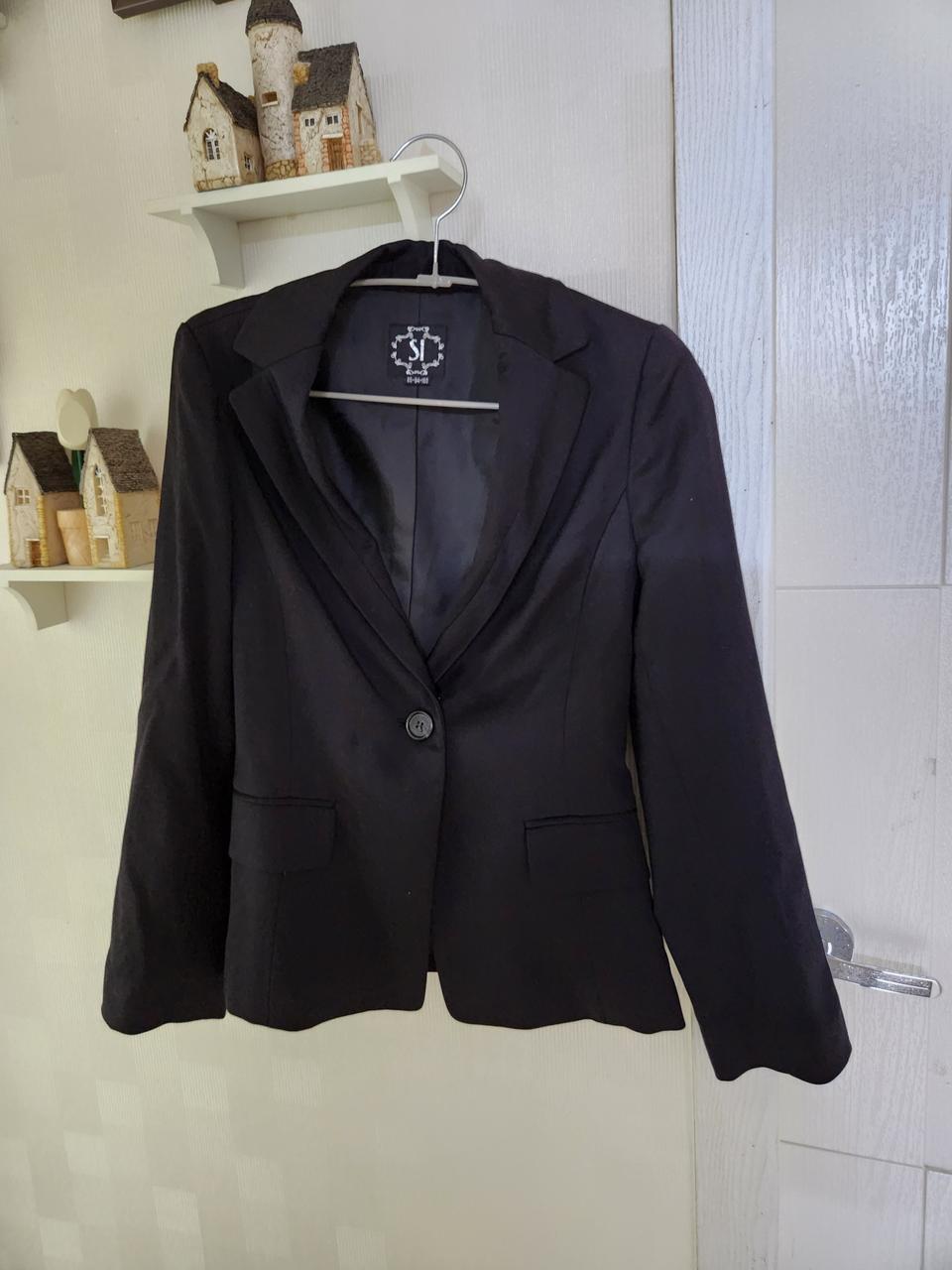 SI 여성기본검정쟈켓