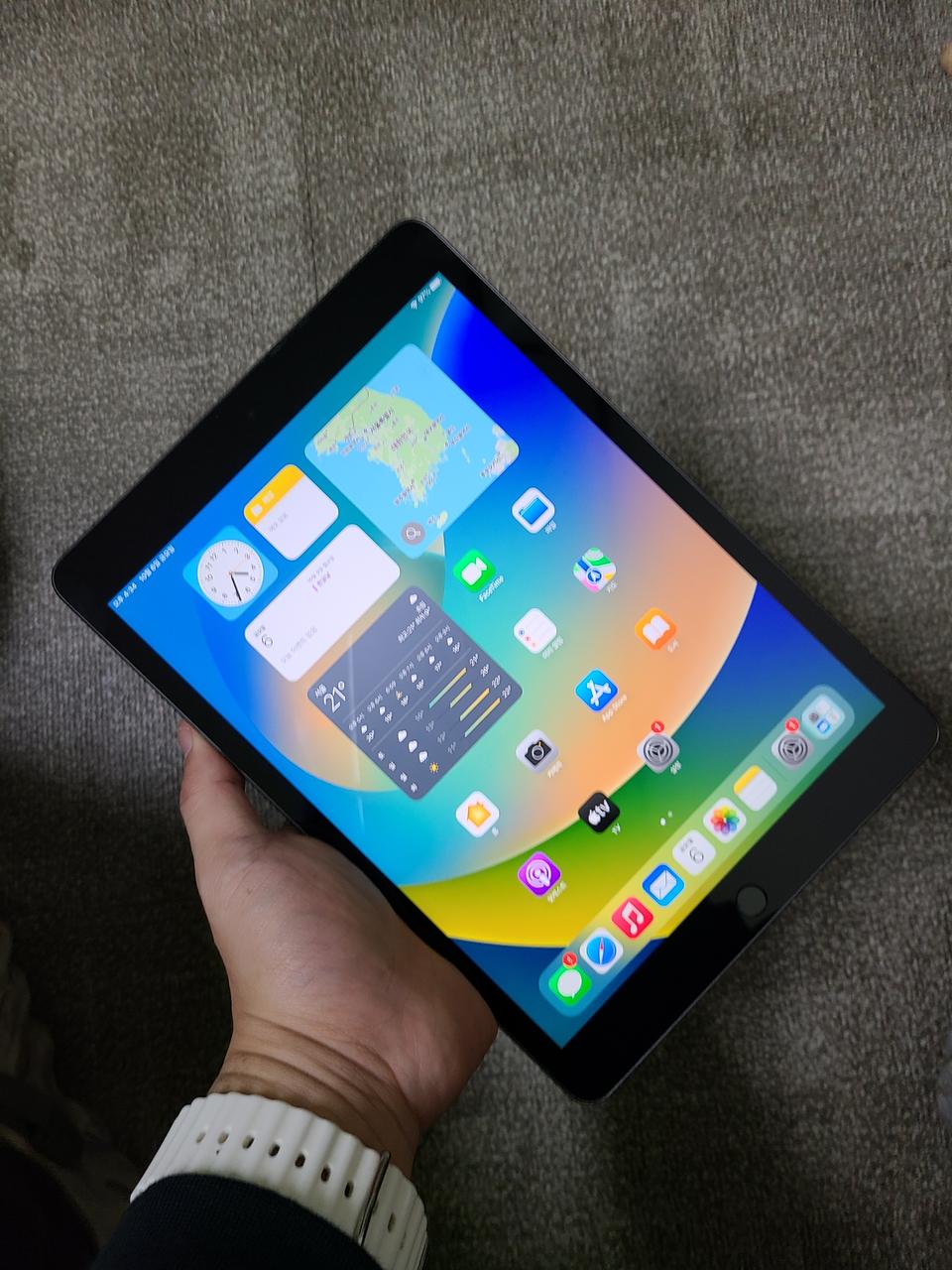 아이패드 9세대 64G 블랙 WIFI 배터리100% 리퍼유상태S 36만2