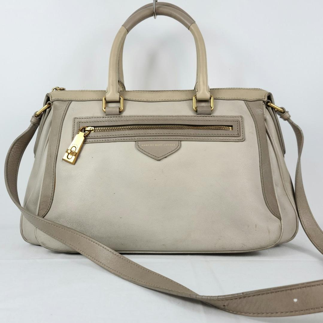 정품 마크 바이 마크 제이콥스 가죽 크로스 토트백