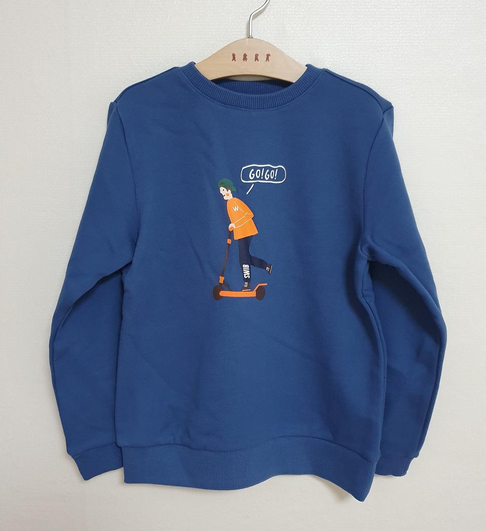 남주니어맨투맨 130*새제품 *