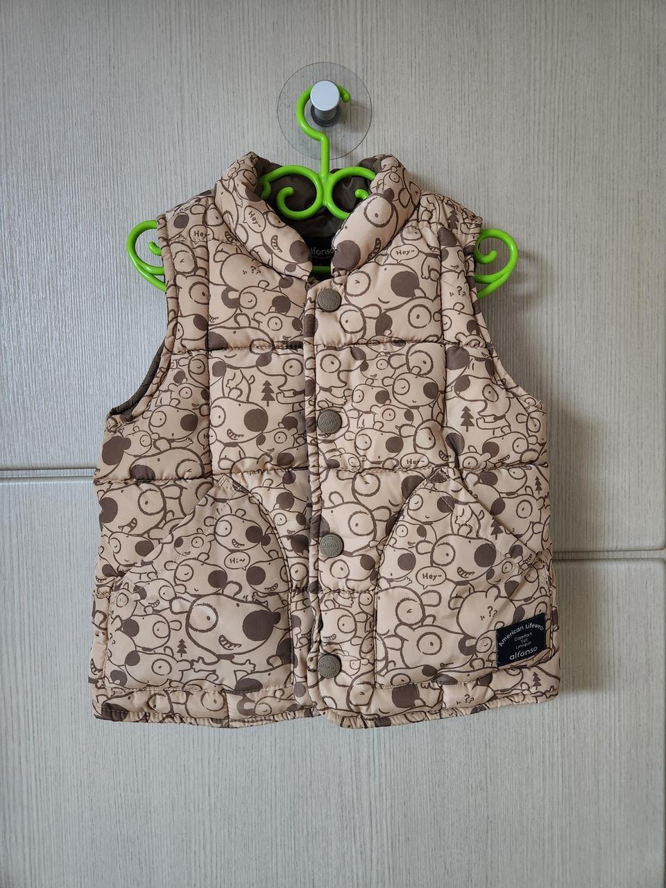 90❤알퐁소 아동 패딩 조끼/베스트