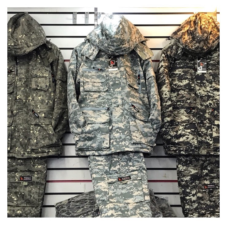 <겨울신상품> 겨울용 밀리터리돕바와 밀리터리바지 상하세트 (인기상품) 