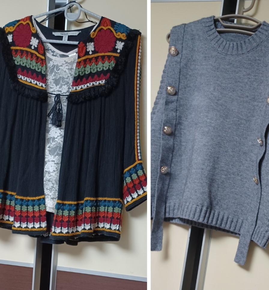 2종)) 자라 수술 자켓+니트 조끼