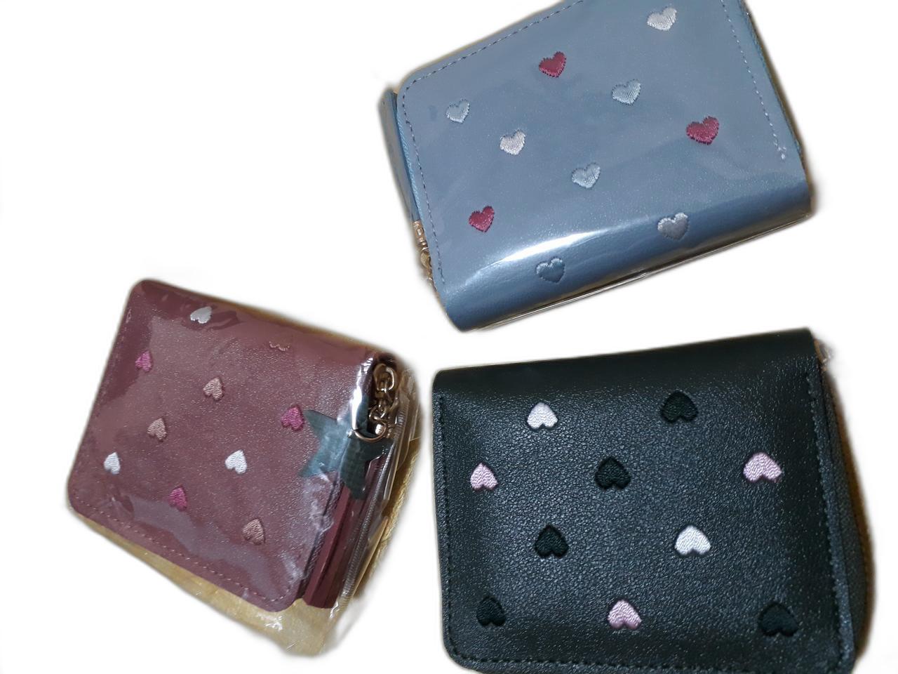 귀엽고 깜찍한 하트 반지갑 새상품 3개 10000원 입니다