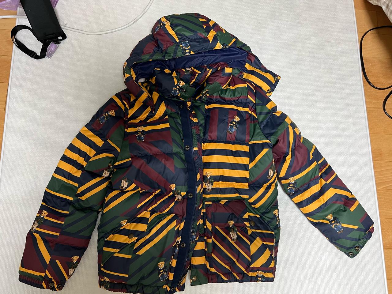 새상품급 폴로베어 패딩 라지 성인66