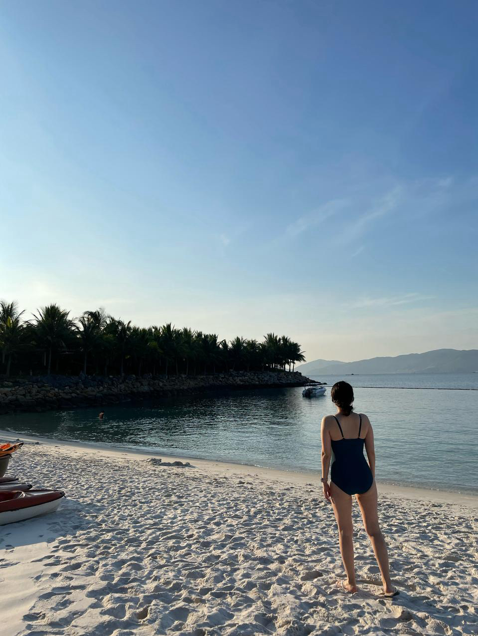 기본 모노키니 비키니 수영복