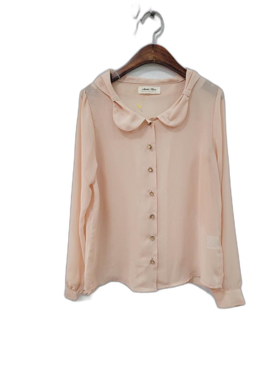 Auntie Rose 쉬폰 블라우스