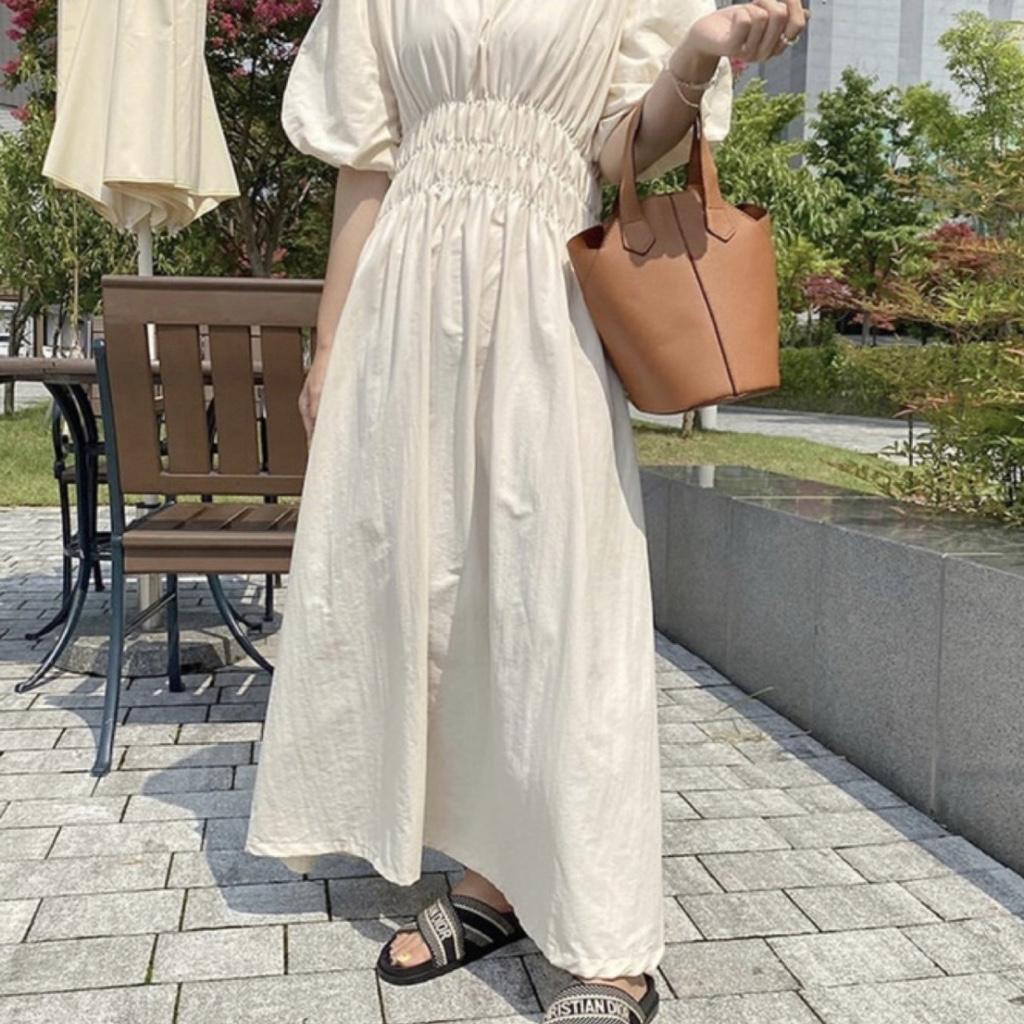 퍼프 스모크 롱원피스 새상품