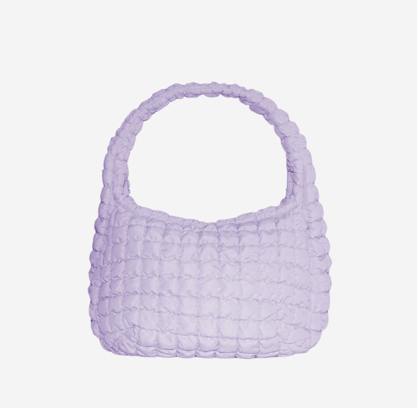 Cos 코스 퀼티드 오버사이즈백 왕구름빵 보라 퍼플 새상품