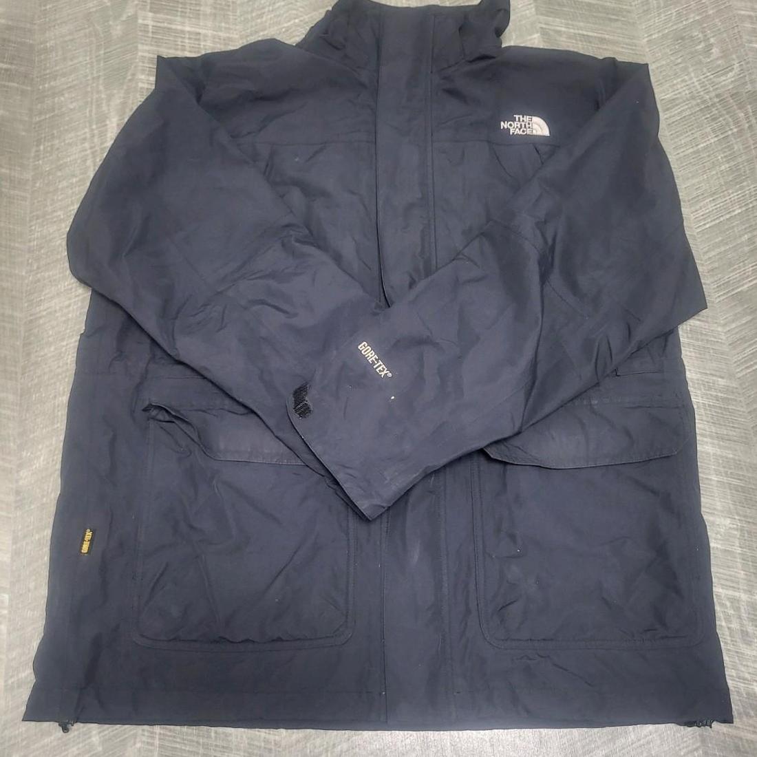 노스페이스 고어택스 블랙 바람막이 XL