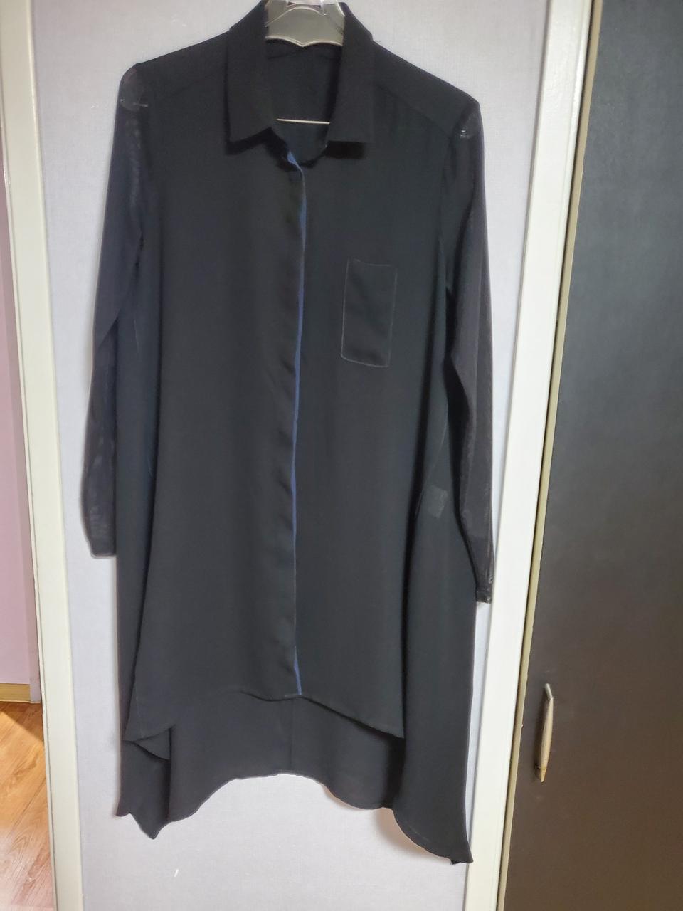 쉬폰롱브라우스 겸 자켓