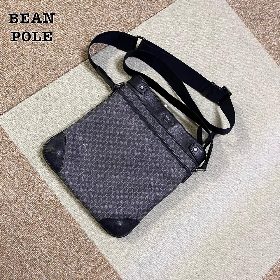 빈폴 가죽 크로스백 26x23