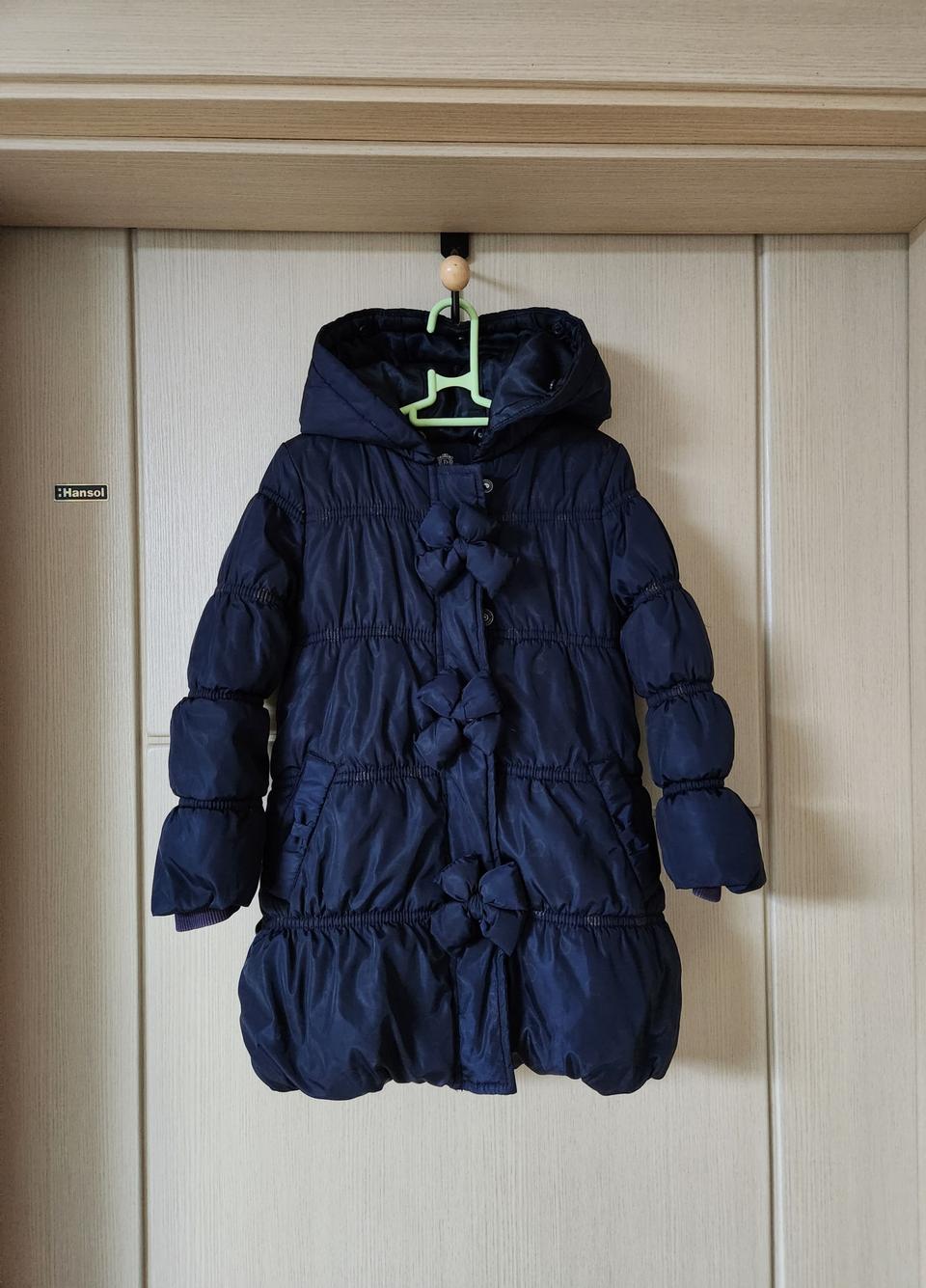 110❤디플랜 여아 롱패딩 점퍼