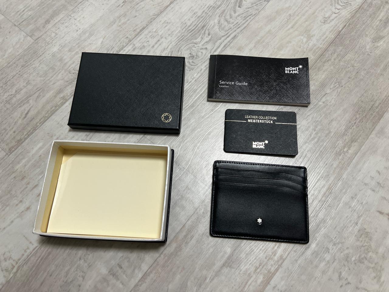몽블랑 마이스터스튁 카드지갑 106653/몽블랑 카드지갑/남자 카드지갑