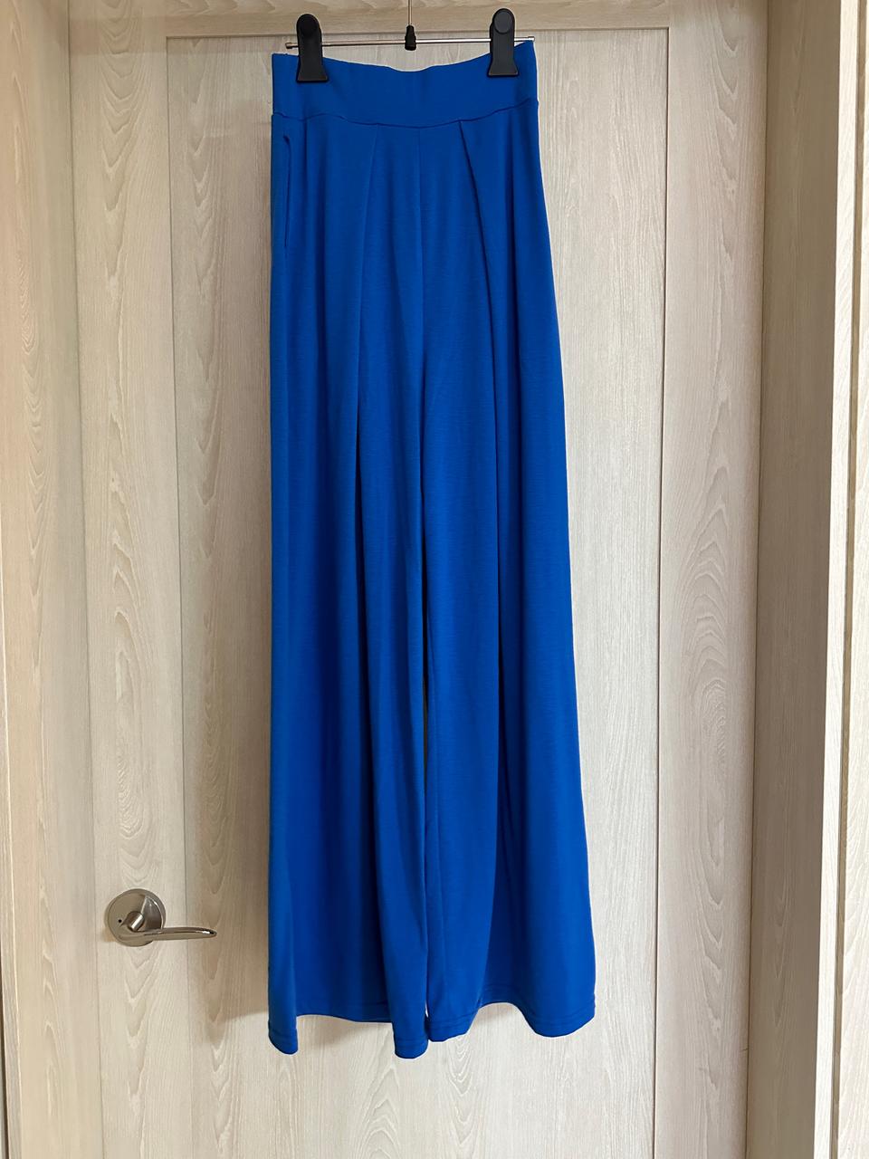 (새상품)밴딩 핀턱 와이드 롱팬츠