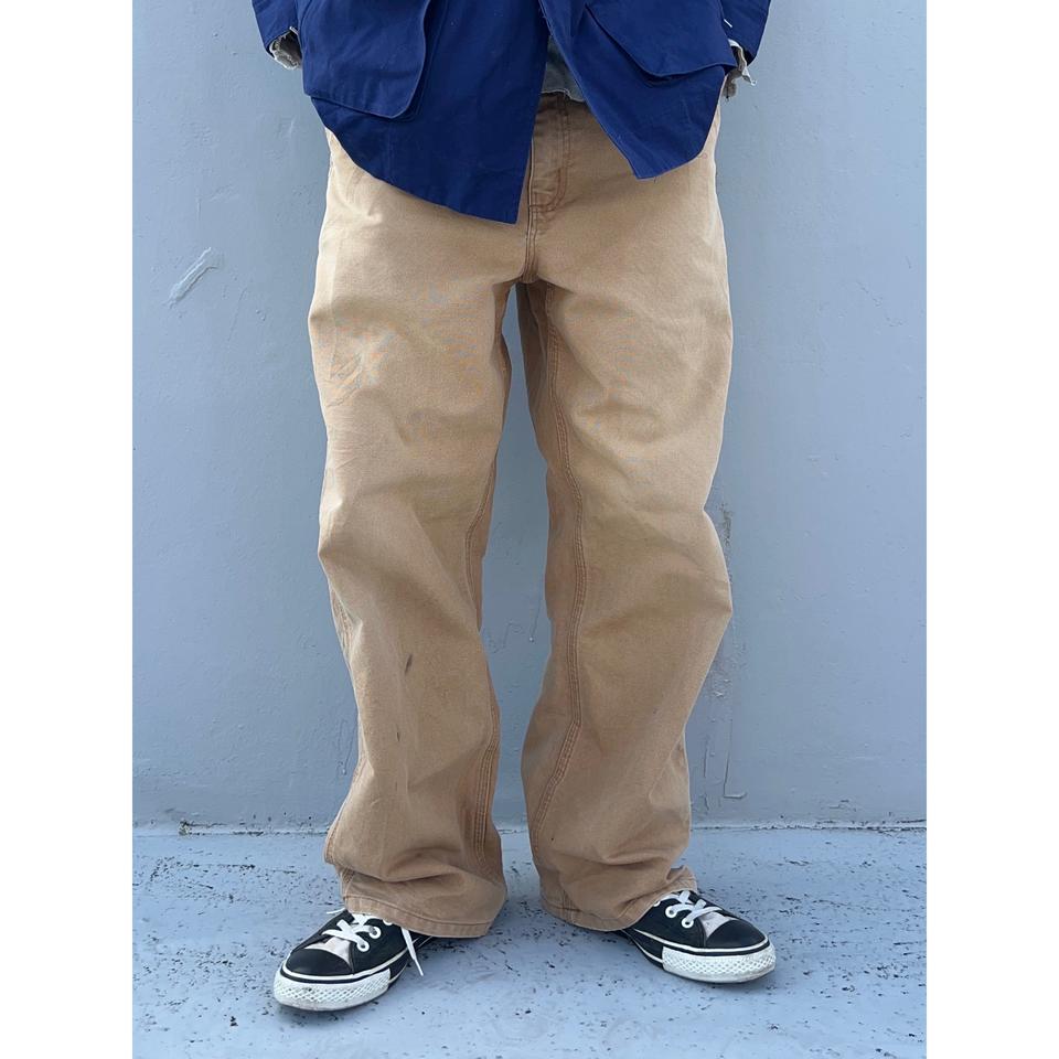 빈티지 칼하트 던가리 핏 카펜터 팬츠