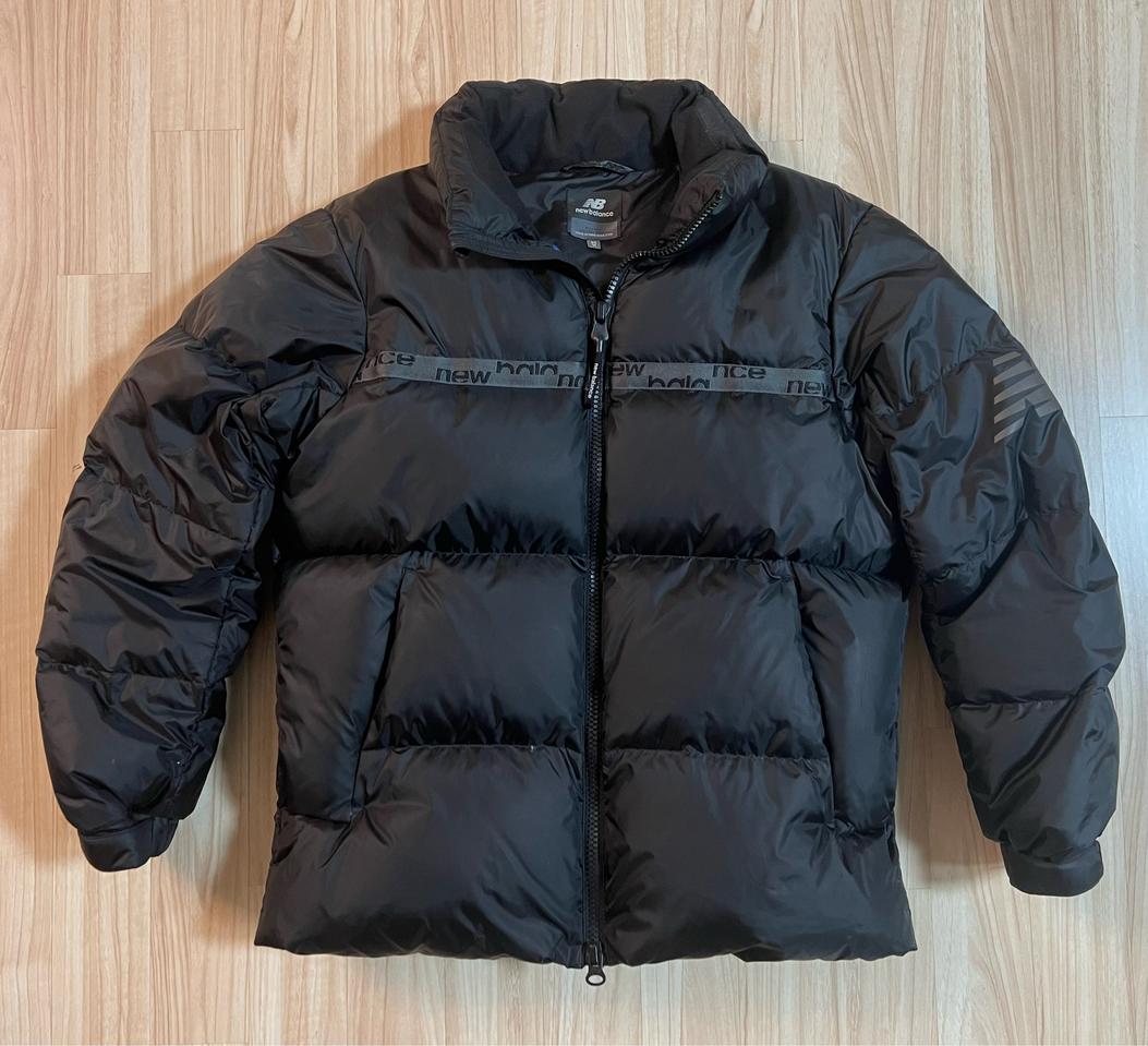 뉴발란스 오리털 숏패딩, M사이즈