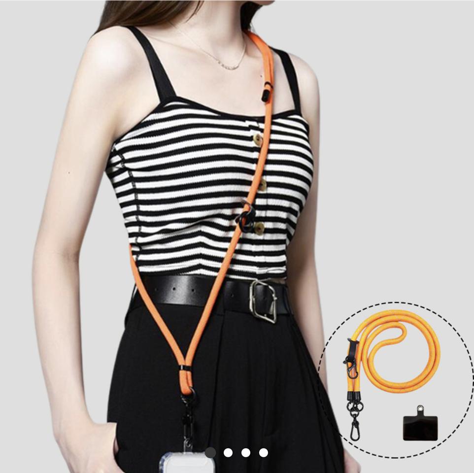 핸드폰 목걸이 (새상품)