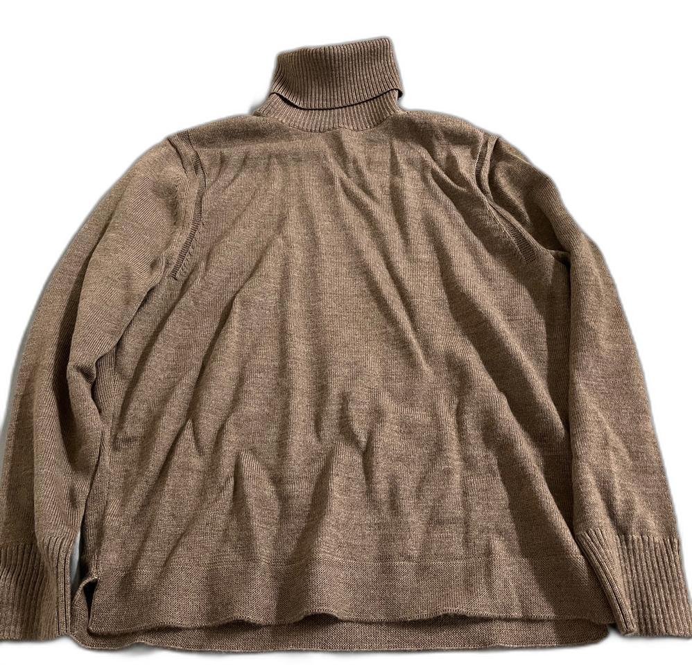 유니U 19FW 메리노터틀넥 브라운