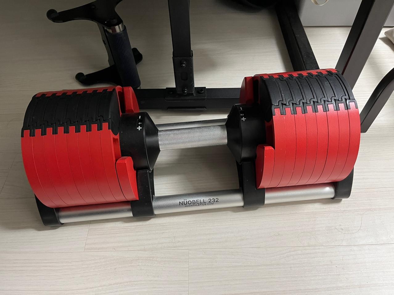 누오 무게조절 덤벨 32kg 신형