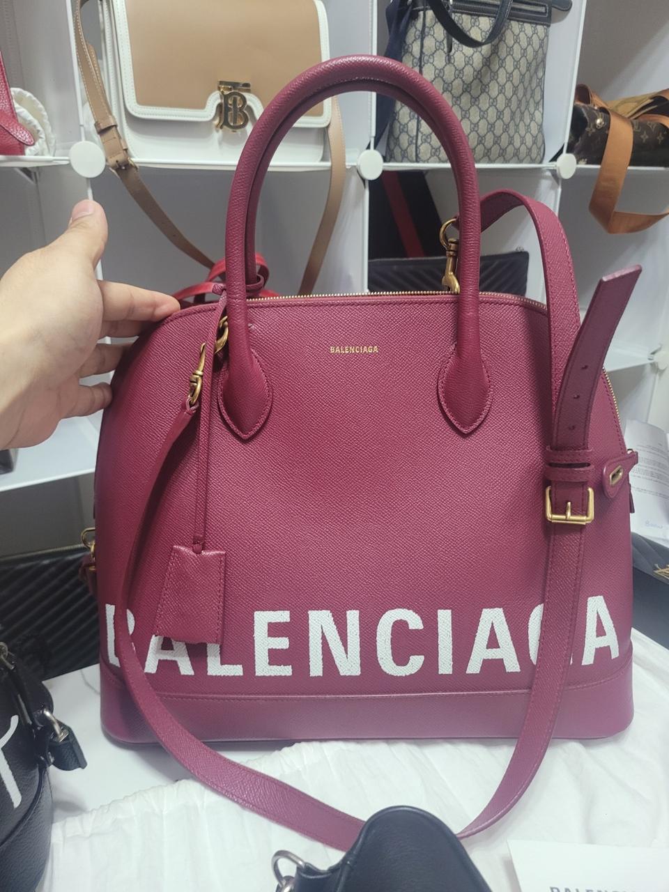 발렌시아가 미듐 크다커 정품 빌탑