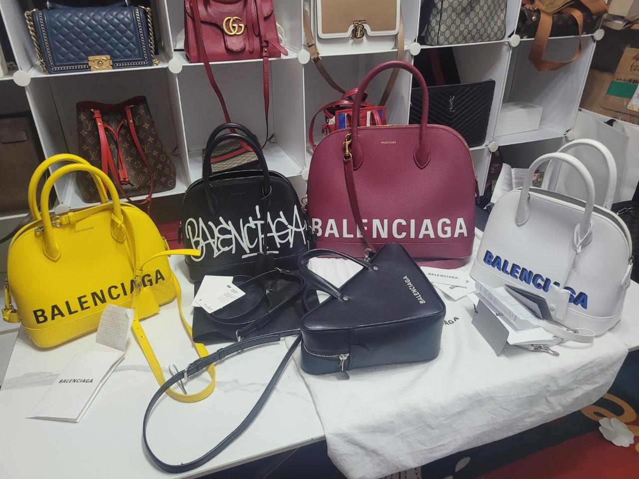 발렌시아가 정품 빌탑 스몰 미듐