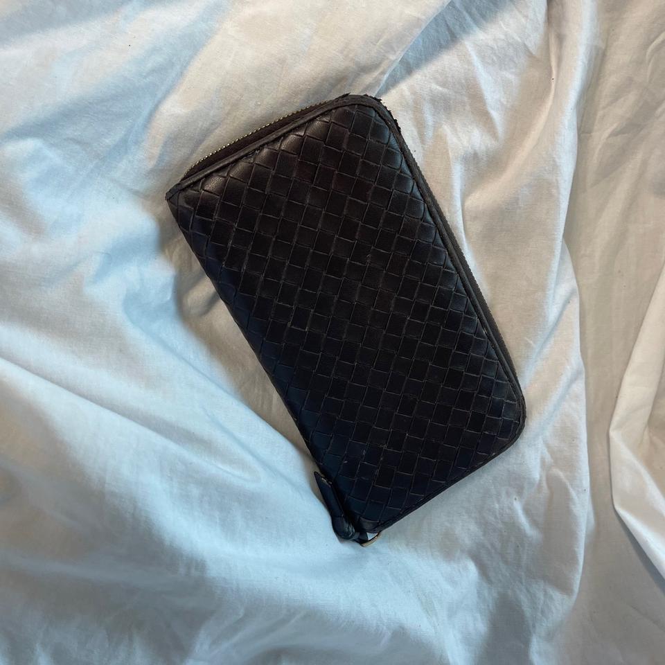 정품 보테가베네타 지퍼돌이 인트레치아토 장지갑